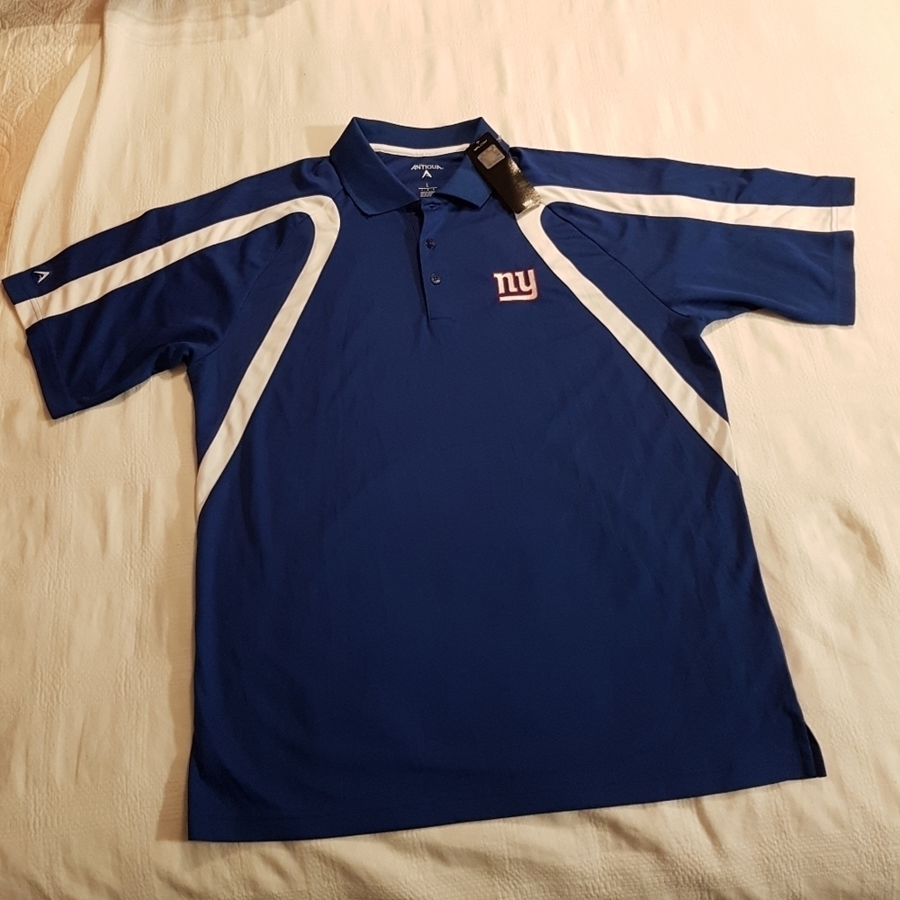 New York Giants Antigua polo shirt Large, new